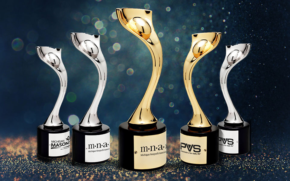 MCCI Davey Award Trophies